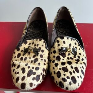 Tory Burch Leopard Print Loafers